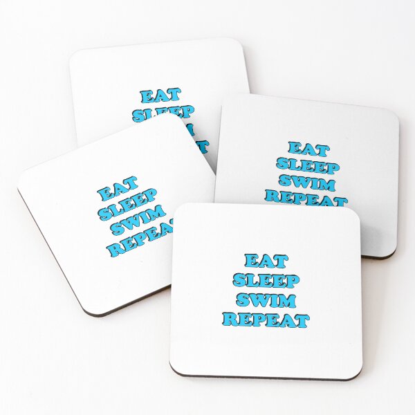 Item preview, Funny swimmer - Eat sleep swim repeat designed and sold by Inspirationmotivation.