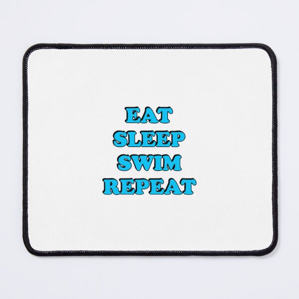 Item preview, Funny swimmer - Eat sleep swim repeat designed and sold by Inspirationmotivation.
