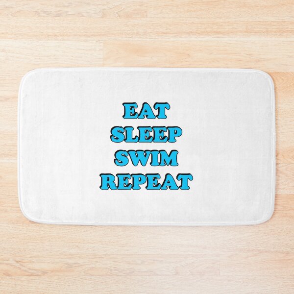 Item preview, Funny swimmer - Eat sleep swim repeat designed and sold by Inspirationmotivation.