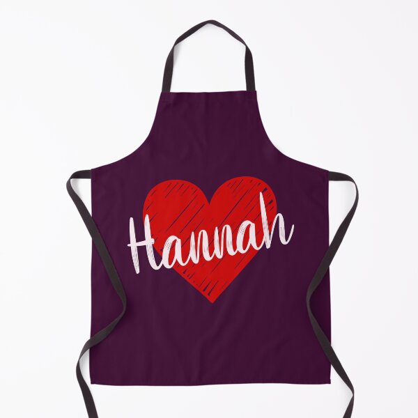 Item preview, Hannah Name Red Heart designed and sold by Jeallan Designs.