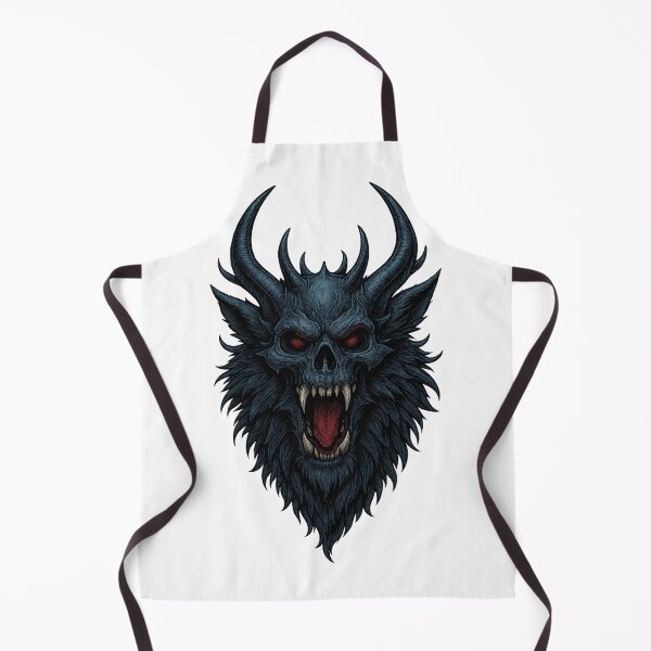 Item preview, Horned Beast Screaming in Darkness designed and sold by VivaThread.