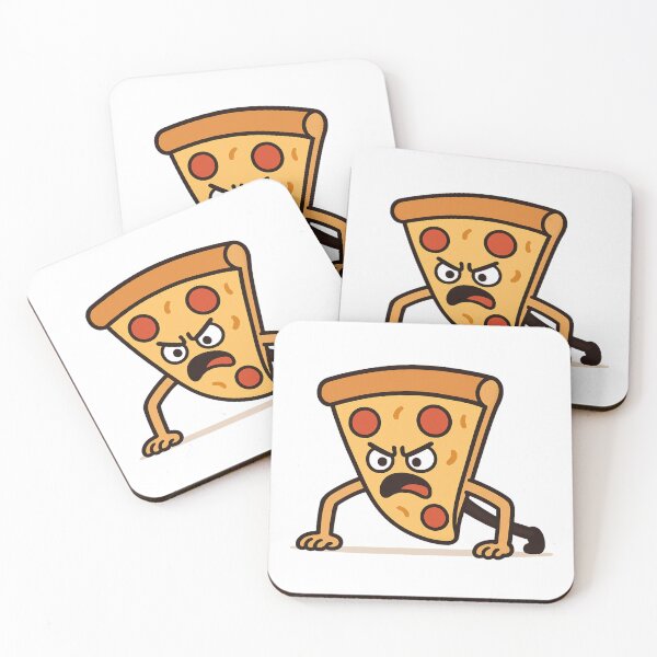 Item preview, Funny Pizza Slice Doing Pushups Fitness Whole Pizza In Mouth designed and sold by Bmd4Fitness.