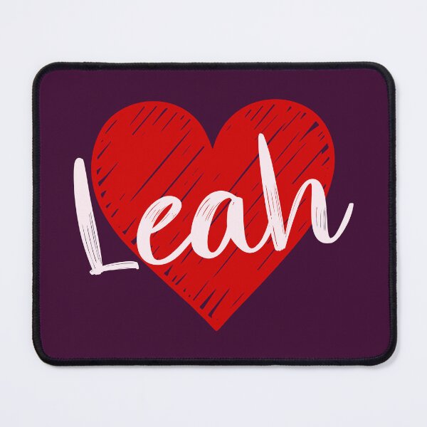 Item preview, Leah Name Red Heart designed and sold by Jeallan Designs.