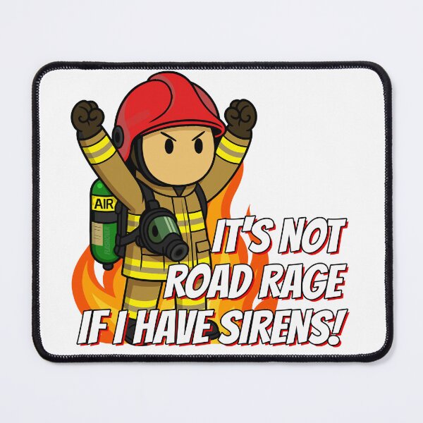 Item preview, It's not road rage if I have sirens! (Urban) designed and sold by Flashover.