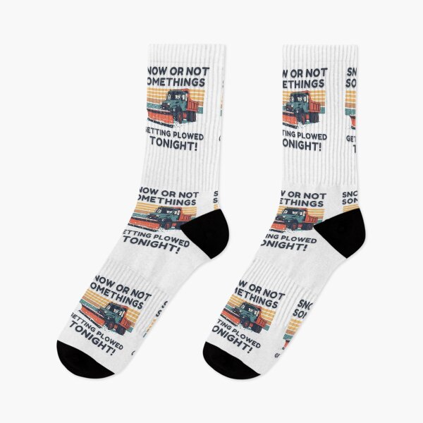 Item preview, Snow or not somethings getting plowed tonight! designed and sold by NicMacTees.