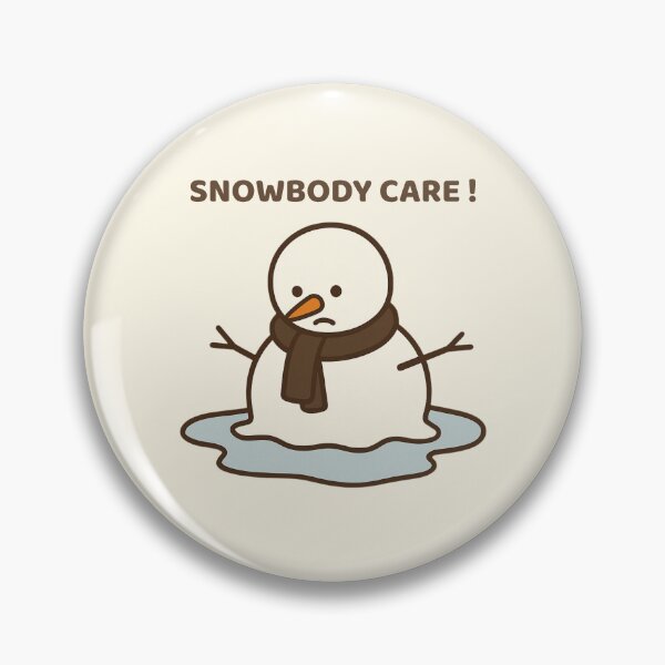 Item preview, Snowbody Care – Funny Melting Snowman Winter Pun designed and sold by RokaWorld.