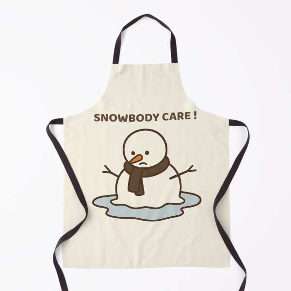 Item preview, Snowbody Care – Funny Melting Snowman Winter Pun designed and sold by RokaWorld.
