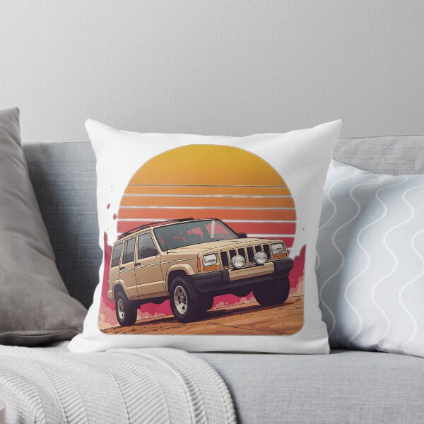 Item preview, Cherokee XJ 4x4 Off-Road Vintage Sunset designed and sold by Off-Road-Zone.