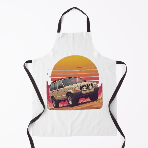 Item preview, Cherokee XJ 4x4 Off-Road Vintage Sunset designed and sold by Off-Road-Zone.