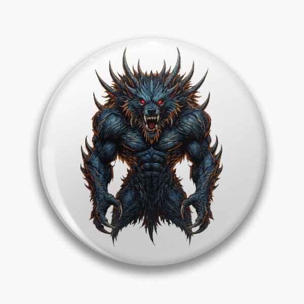 Item preview, Flame-Charged Demonic Werebeast Unleashed designed and sold by VivaThread.