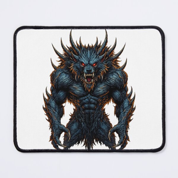 Item preview, Flame-Charged Demonic Werebeast Unleashed designed and sold by VivaThread.