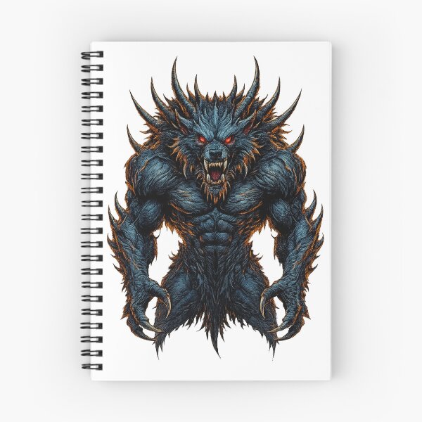 Item preview, Flame-Charged Demonic Werebeast Unleashed designed and sold by VivaThread.