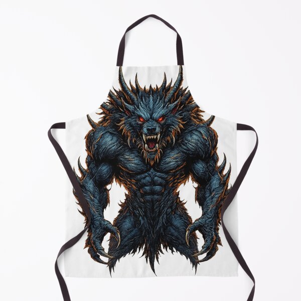 Item preview, Flame-Charged Demonic Werebeast Unleashed designed and sold by VivaThread.