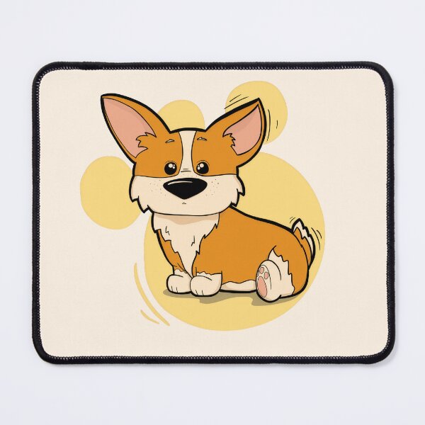 Item preview, Cute corgi dog cartoon designed and sold by rrrycerz.
