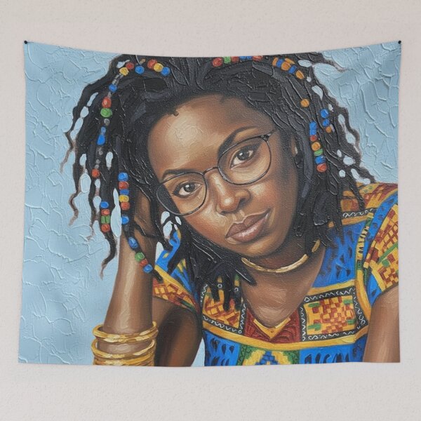 Item preview, Afro-Vibe Collective: Vibrant Culture Portrait designed and sold by Art's Diner.