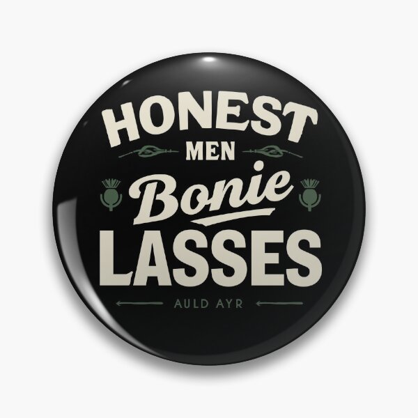 Item preview, Honest Men and Bonie Lasses Auld Ayr Design | Scottish Burns Poetry Gift  designed and sold by Loom on the Loch.