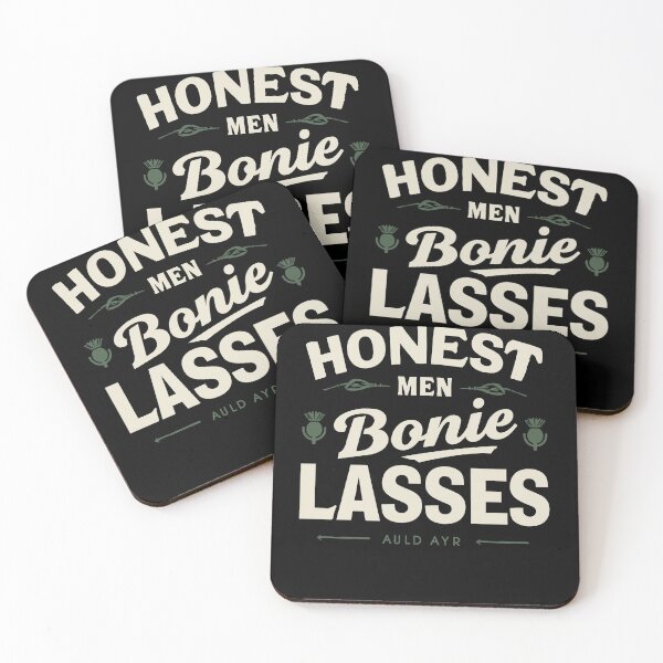 Item preview, Honest Men and Bonie Lasses Auld Ayr Design | Scottish Burns Poetry Gift  designed and sold by Loom on the Loch.