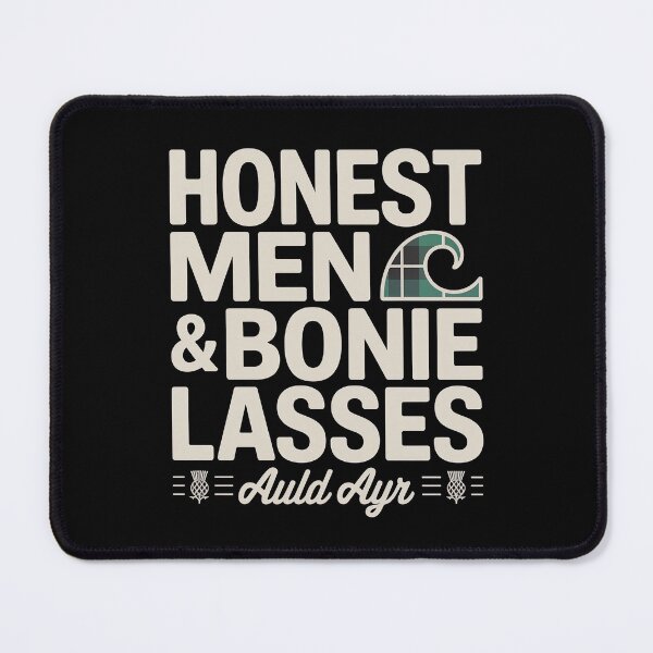 Item preview, Honest Men and Bonie Lasses Auld Ayr Design | Scottish Burns Poetry Gift designed and sold by Loom on the Loch.