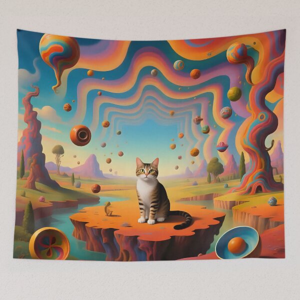 Item preview, A cat in a strange place.  designed and sold by Nomad-Maynard.
