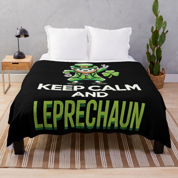 Artikelvorschau, Keep Calm And Leprechaun Shamrock Outfit entworfen und verkauft von LuminOrb.
