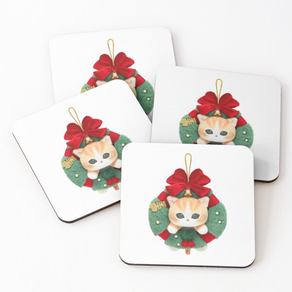 Item preview, Mofusand - Cat Christmas Wreath designed and sold by penny555.