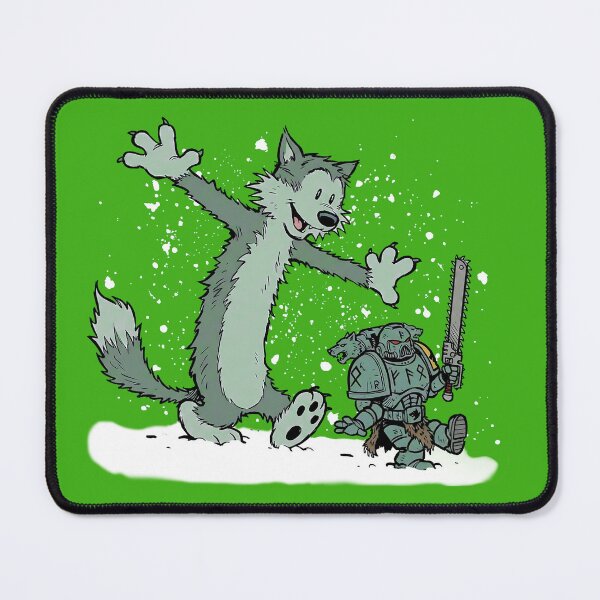 Item preview, Spacey and Wolfie designed and sold by BravenBold.