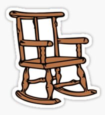Rocking Chair Stickers | Redbubble