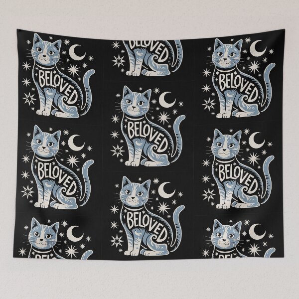 Item preview, Beloved Kitty designed and sold by Interrupt Art.