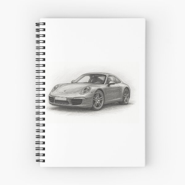 Item preview, Porsche911, SketchArt, PencilDrawing, CarIllustration, AutomotiveArt, DetailedSketch, BlackAndWhiteArt, SupercarDesign, HandDrawnArt designed and sold by VolcanicDesign.