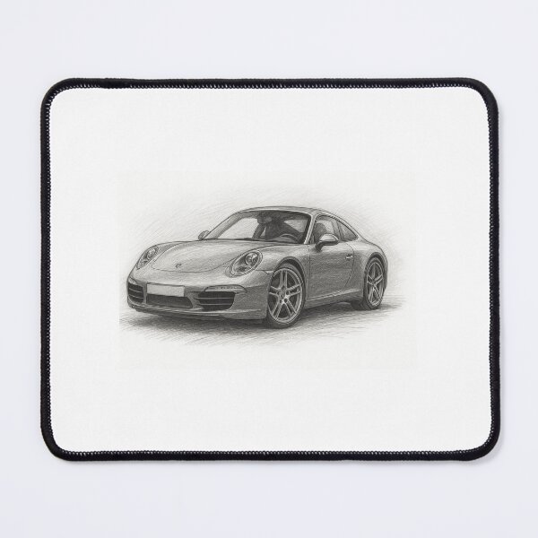 Item preview, Porsche911, SketchArt, PencilDrawing, CarIllustration, AutomotiveArt, DetailedSketch, BlackAndWhiteArt, SupercarDesign, HandDrawnArt designed and sold by VolcanicDesign.