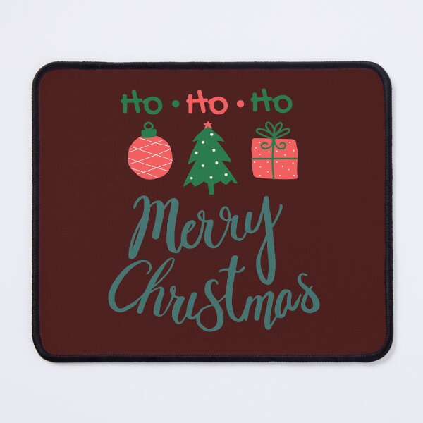 Item preview, Cute Hand-Drawn Ho Ho Ho Merry Christmas Festive Icons Design designed and sold by DoveVonBucket.