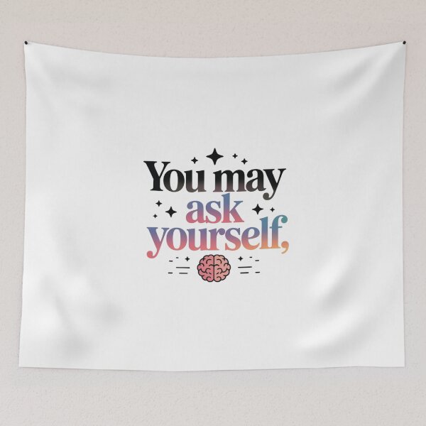 Item preview,   You May Ask Yourself designed and sold by SHop25souka.