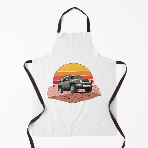 Item preview, Retro Sunset Off-Roading FJ Cruiser Adventure 4x4 designed and sold by Off-Road-Zone.