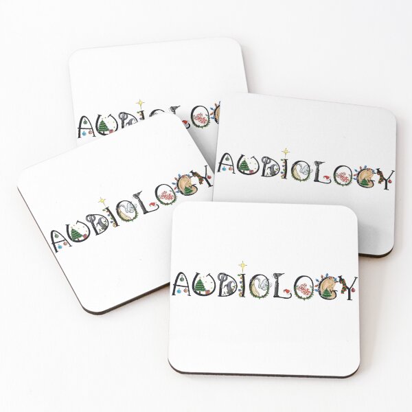 Item preview, Audiology Christmas design designed and sold by JKassieArt.