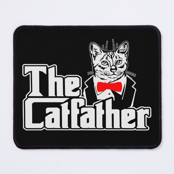 Item preview, The Catfather Cat Shirt for Pet lovers Fun Gift designed and sold by KnotQualified.
