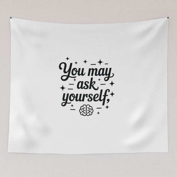 Item preview,   You May Ask Yourself designed and sold by SHop25souka.