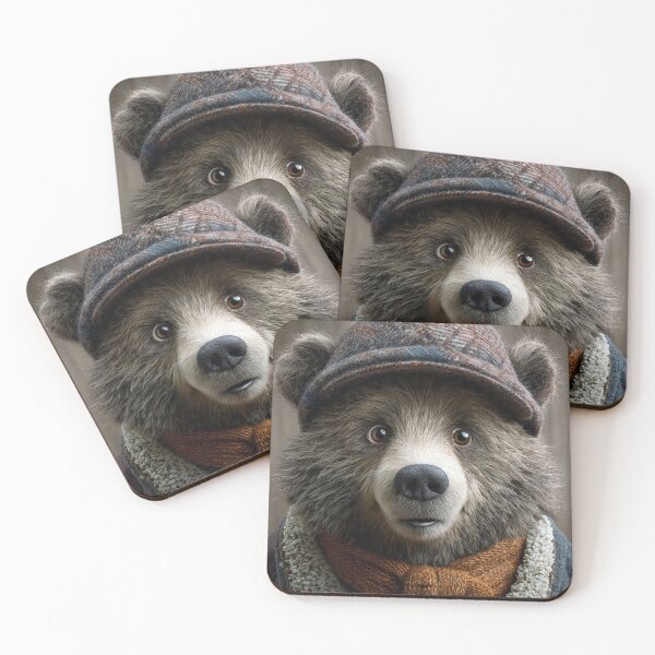 Item preview, A Bear with a Tweed Hat designed and sold by Savannah Gibbs.