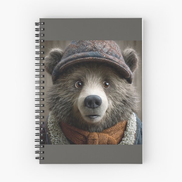 Item preview, A Bear with a Tweed Hat designed and sold by Savannah Gibbs.