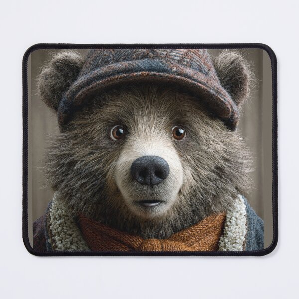 Item preview, A Bear with a Tweed Hat designed and sold by Savannah Gibbs.