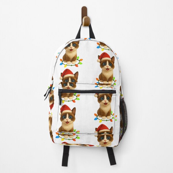 Item preview, Christmas Snowshoe Cat designed and sold by Sillytoe.
