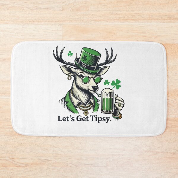 Item preview, Let's Get Tipsy Shamrock St. Patrick's Day 2026 designed and sold by LuminOrb.