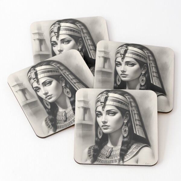 Artikelvorschau, Cleopatra entworfen und verkauft von WorldofCharcoal.
