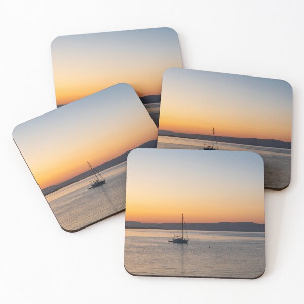 Item preview, Dawn Light over Kyles of Bute, Rothesay, Scotland designed and sold by Kasia Design.
