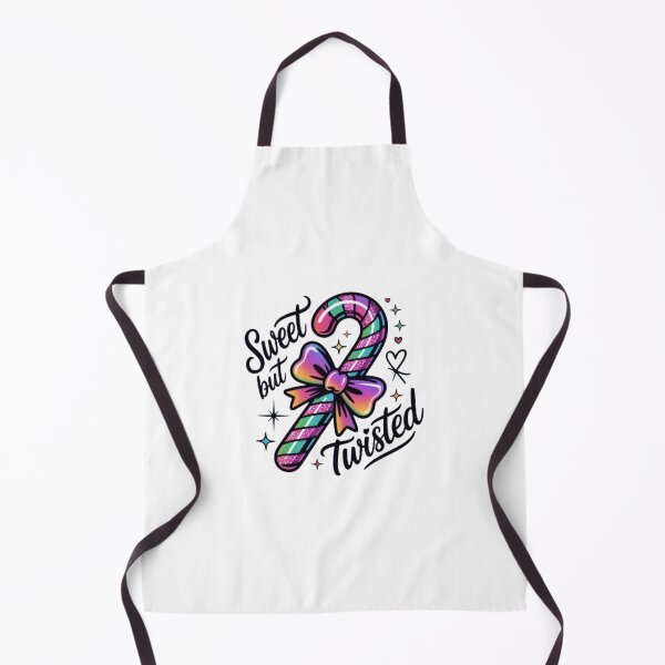 Item preview, Sweet but Twisted Candy Cane T-Shirt – Cute Kawaii Christmas Design for Fun Holiday Gift Buyers designed and sold by GemBob Creations.