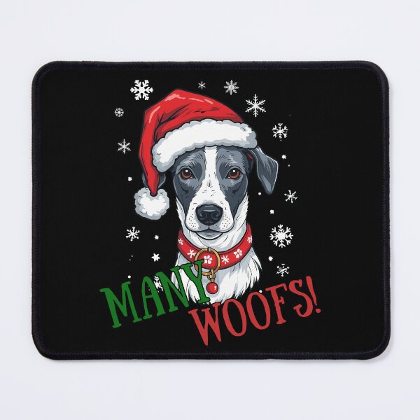 Item preview, Whippet Christmas - "Many Woofs" designed and sold by I-wanna-T-shirt.