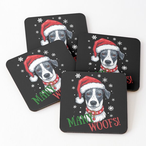 Item preview, Whippet Christmas - "Many Woofs" designed and sold by I-wanna-T-shirt.