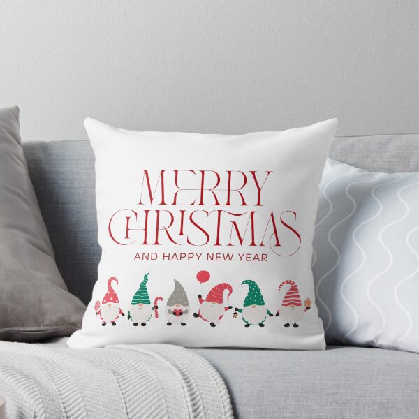 Item preview, Elegant Christmas Gnomes & Happy New Year Classic Festive Design designed and sold by DoveVonBucket.