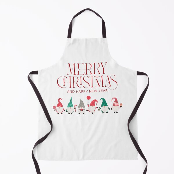 Item preview, Elegant Christmas Gnomes & Happy New Year Classic Festive Design designed and sold by DoveVonBucket.