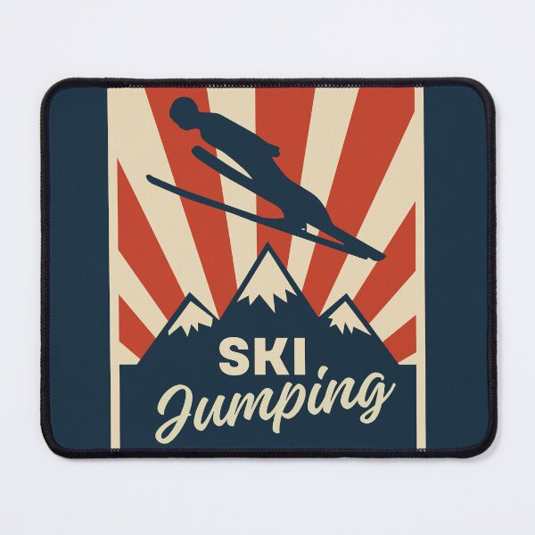 Item preview, Retro Ski Jumping  designed and sold by Anniko Art Studio.