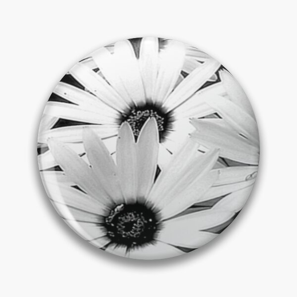 Item preview, BW Osteospermum – Minimalist Botanical Fine Art designed and sold by SL Timeless Moments .